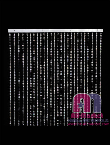 Door beaded curtain