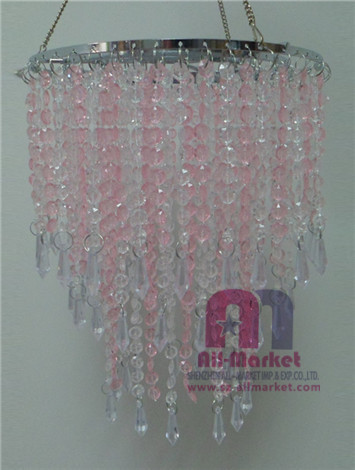 Pink Chandelier Lamps