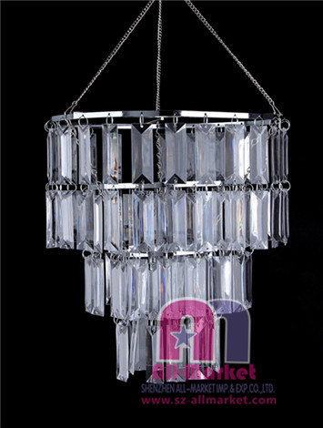 Crystal chandelier shades