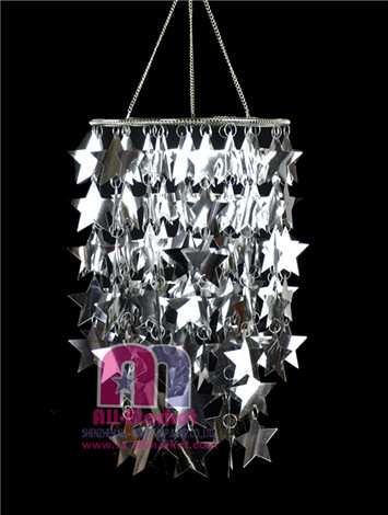 Sliver PVC Chandelier