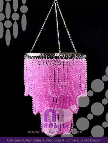 Pink Chandelier Lamps