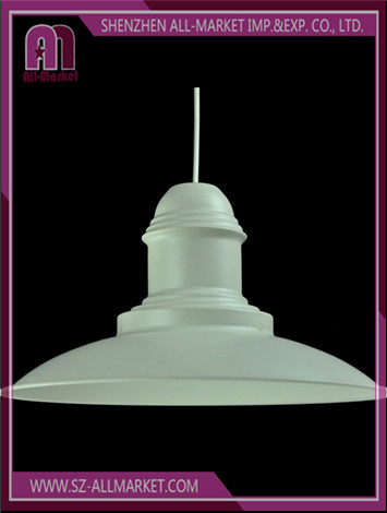 Metal Lamp Shades White