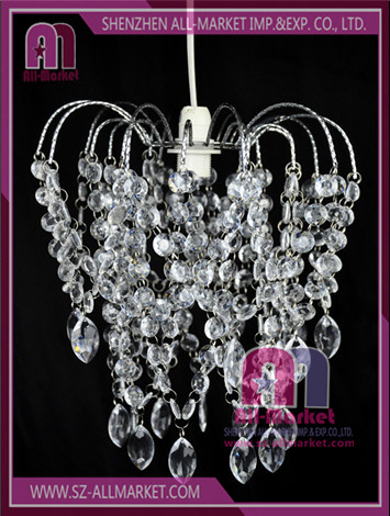 Acrylic Beaded Chandelier