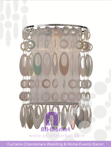 Colored Acrylic Chandelier AMC2411L