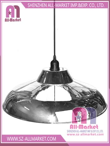 Silver Metal Lamp Shade